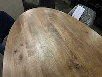 Gigameubel diamond oval eetkamertafel 200cm - afbeelding 3 van  5
