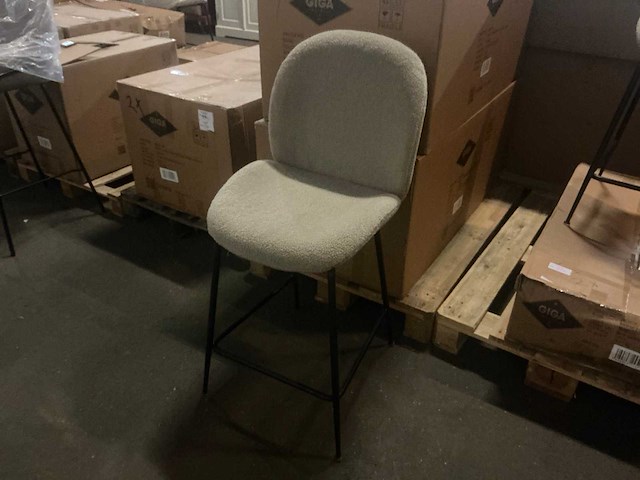 Gigameubel elie rope natural 8823738 barkruk (2x) - afbeelding 1 van  5