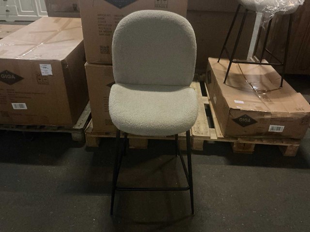 Gigameubel elie rope natural 8823738 barkruk (2x) - afbeelding 2 van  5