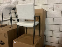 Gigameubel elin beige eetkamerstoel (6x) - afbeelding 4 van  5