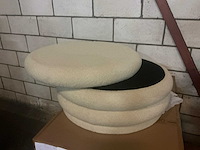 Gigameubel gilbert beige met opbergruimte 8824219 poef - afbeelding 3 van  4