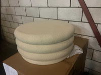 Gigameubel gilbert beige met opbergruimte 8824219 poef - afbeelding 2 van  4