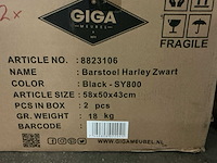 Gigameubel harley 8823106 barstoel (2x) - afbeelding 4 van  4