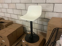 Gigameubel hugo bouclé beige verstelbaar 8823695 barkruk (4x) - afbeelding 1 van  5