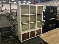 Gigameubel industrial opberg/vitrinekast - afbeelding 1 van  5