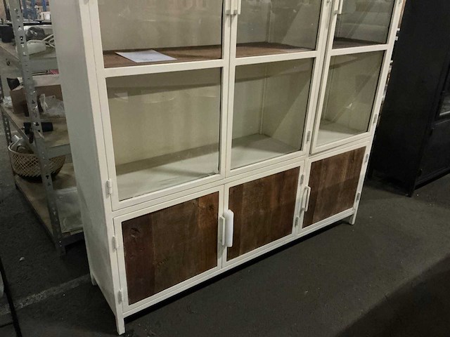 Gigameubel industrial opberg/vitrinekast - afbeelding 3 van  5