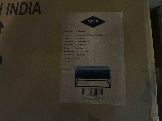 Gigameubel isa visgraat salontafel - afbeelding 4 van  4