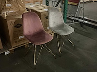 Gigameubel jamie luxe eetkamerstoel (4x) - afbeelding 3 van  7