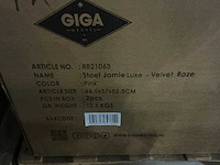 Gigameubel jamie luxe eetkamerstoel (4x) - afbeelding 6 van  7