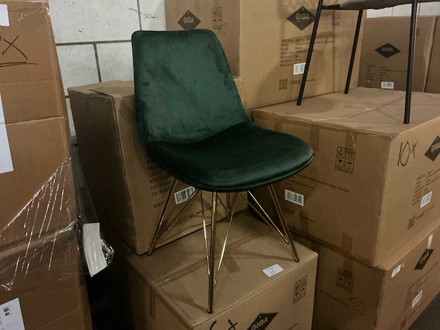 Gigameubel jamie luxe eetkamerstoel (6x) - afbeelding 1 van  5