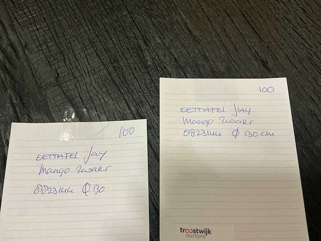 Gigameubel jay 130cm (8823144) eetkamertafel - afbeelding 3 van  3