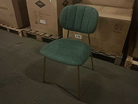 Gigameubel jin luxe groen 8823095 eetkamerstoel (6x) - afbeelding 1 van  5
