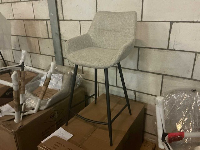 Gigameubel joah 8823417 barkruk (2x) - afbeelding 1 van  6