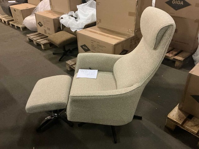 Gigameubel katie draai fauteuil - afbeelding 4 van  8