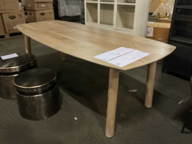 Gigameubel leonie eetkamertafel 200cm - afbeelding 1 van  5
