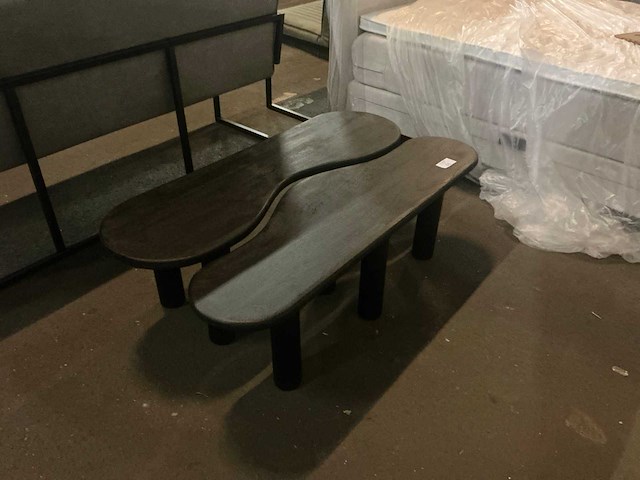 Gigameubel lise organisch salontafel 1 set - afbeelding 3 van  7