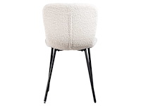 Gigameubel lottie bouclé wit eetkamerstoel (10x) - afbeelding 2 van  6