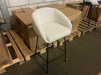 Gigameubel lova beige barkruk (3x) - afbeelding 3 van  5