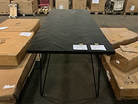 Gigameubel max eetkamertafel zwart 200cm - afbeelding 2 van  4