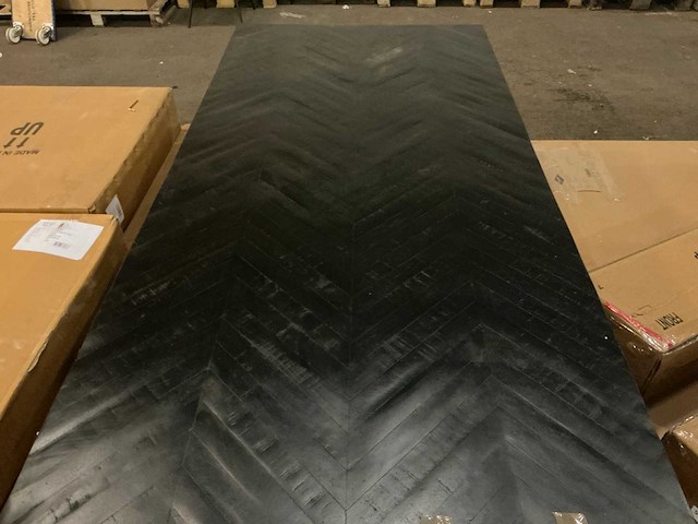 Gigameubel max eetkamertafel zwart 200cm - afbeelding 3 van  4