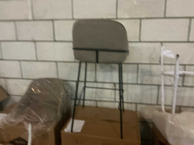 Gigameubel maxime taupe 8823702 barkruk (4x) - afbeelding 4 van  6