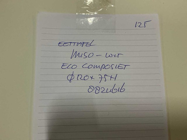 Gigameubel muso - wit eetkamertafel - afbeelding 4 van  4