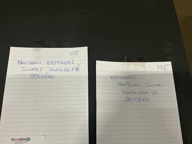 Gigameubel nathan (8823614) eetkamertafel - afbeelding 2 van  2