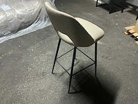 Gigameubel nisa taupe 8823669 barkruk (2x) - afbeelding 4 van  6