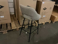 Gigameubel nissa taupe 8823669 barkruk (2x) - afbeelding 5 van  6