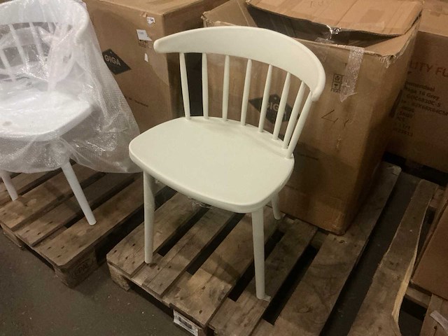 Gigameubel noordwijk 8823732 taupe eetkamerstoel (4x) - afbeelding 1 van  4