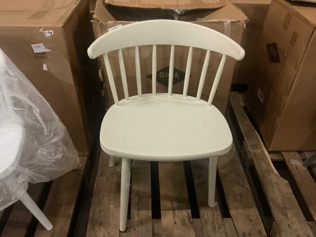 Gigameubel noordwijk 8823732 taupe eetkamerstoel (4x) - afbeelding 2 van  4