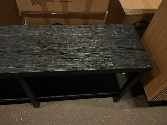 Gigameubel pure black tv meubel - afbeelding 3 van  4