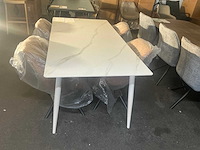 Gigameubel senne ceramic taupe 8824118 eetkamertafel 180cm - afbeelding 2 van  6