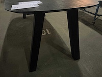 Gigameubel sensi deens ovaal eetkamertafel 200cm - afbeelding 3 van  5