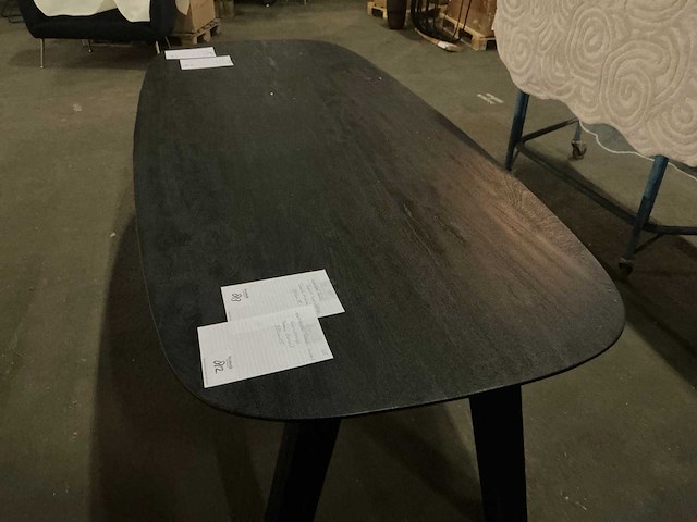 Gigameubel sensi deens ovaal eetkamertafel 240cm - afbeelding 2 van  5