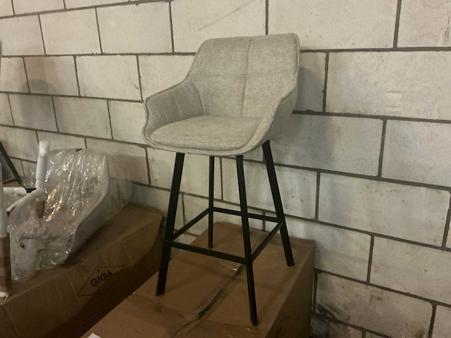 Gigameubel shannon draaibaar 8821033 barkruk (3x) - afbeelding 1 van  6