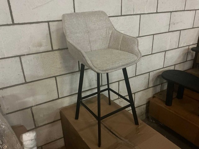 Gigameubel shannon draaibaar 8821033 barkruk (3x) - afbeelding 3 van  6