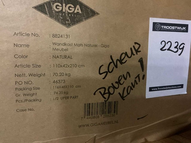 Gigameubel ton klein vakkenkast - afbeelding 5 van  5