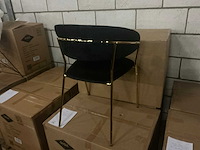 Gigameubel turin luxe eetkamerstoel (4x) - afbeelding 5 van  6