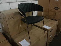 Gigameubel turin luxe eetkamerstoel (4x) - afbeelding 3 van  6