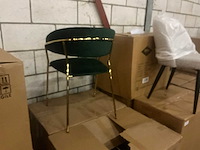 Gigameubel turin luxe eetkamerstoel (4x) - afbeelding 4 van  5