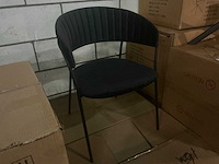 Gigameubel turin luxe eetkamerstoel (6x) - afbeelding 3 van  6