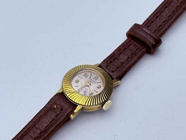 Gigandet gold filled mechanisch dameshorloge - afbeelding 2 van  6