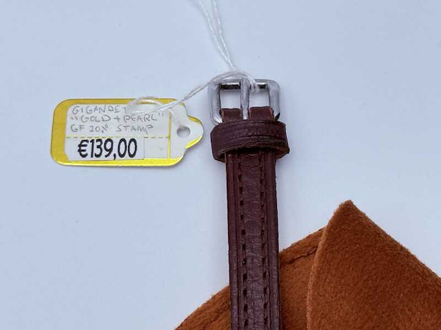 Gigandet gold filled mechanisch dameshorloge - afbeelding 3 van  6