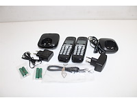 Gigaset a220 duo v2 duo dect telefoon zwart - afbeelding 2 van  2