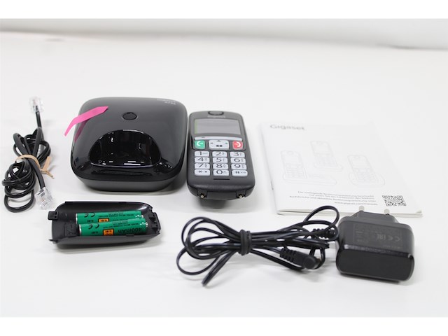 Gigaset a735 draadloze dect telefoon geschikt voor senioren zwart - afbeelding 4 van  5