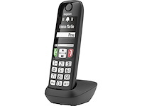Gigaset a735 draadloze dect telefoon geschikt voor senioren zwart - afbeelding 3 van  5