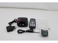 Gigaset a735 draadloze dect telefoon geschikt voor senioren zwart - afbeelding 4 van  5