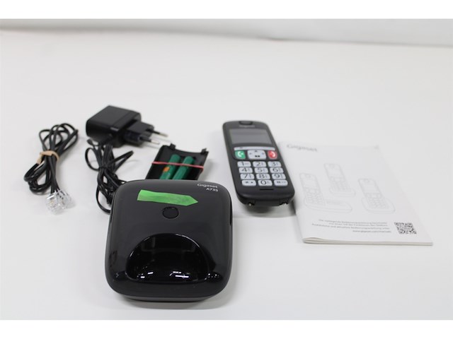Gigaset a735 systeem praktische telefoon met handsfree zwart - afbeelding 4 van  5