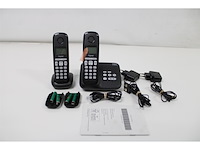 Gigaset al220a duo v2 duo dect telefoon met antwoordapparaat zwart - afbeelding 2 van  3